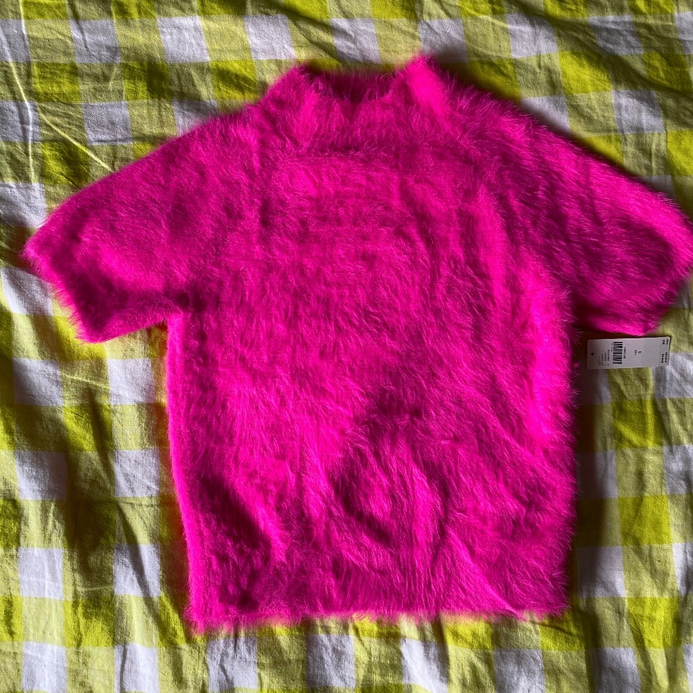 Pilcro Fuzzy Sweater Shirt